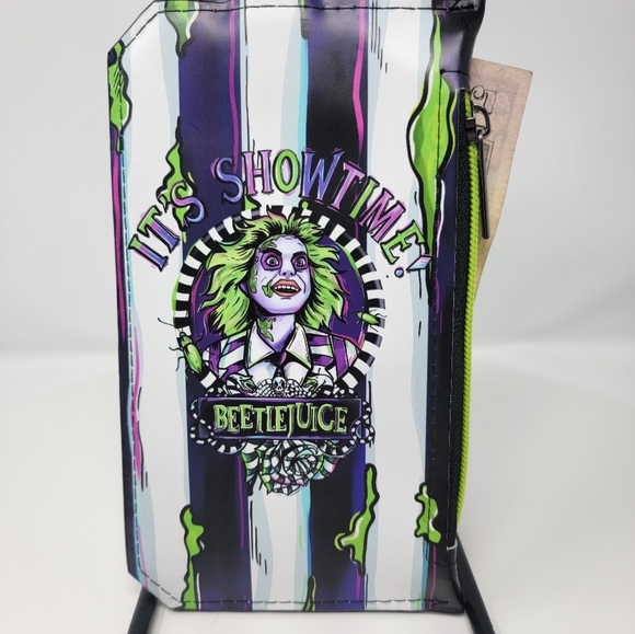 New Horror / Comedy Character Themed Purse Pal Slim Compact Wallet Card Holder - Picture 2 of 5